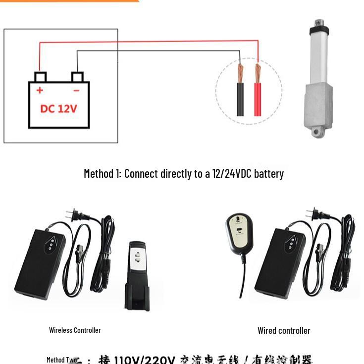 10mm Stroke Electric Linear Actuator - Fireproof, Shockproof, Telescopic DC Motor for DIY Robot Joints