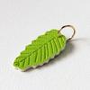 Bag Pendant Keychain Fruit Flower Leaf Shape Charm Keyring Bags Backpacks Phones Imitation Leather Keychain