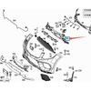 Mercedes-Benz ML/GLE W166 Front Bumper Inner Support