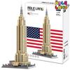 Мировая архитектура Блок Эмпайр-Стейт-Билдинг 1570 шт. Блок-игрушка, популярные корейские персонажи