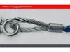 4m 5-Ton Car Tow Rope with Hooks - Safe Self-Driving Emergency Equipment