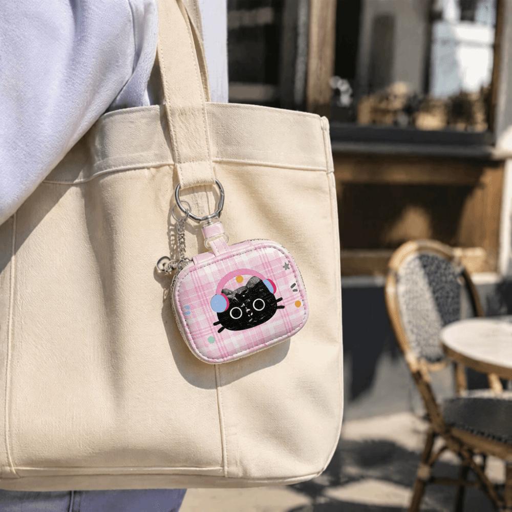Cartoon Mini Key Case Small and cute Small Storage Bag Pouch Key Chain Gift Choice