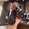 Car Remote Key Case Cover For Mercedes Benz A C E S G Class GLC CLE CLA GLB GLS W177 W205 W213 W222 X167 AMG QV2