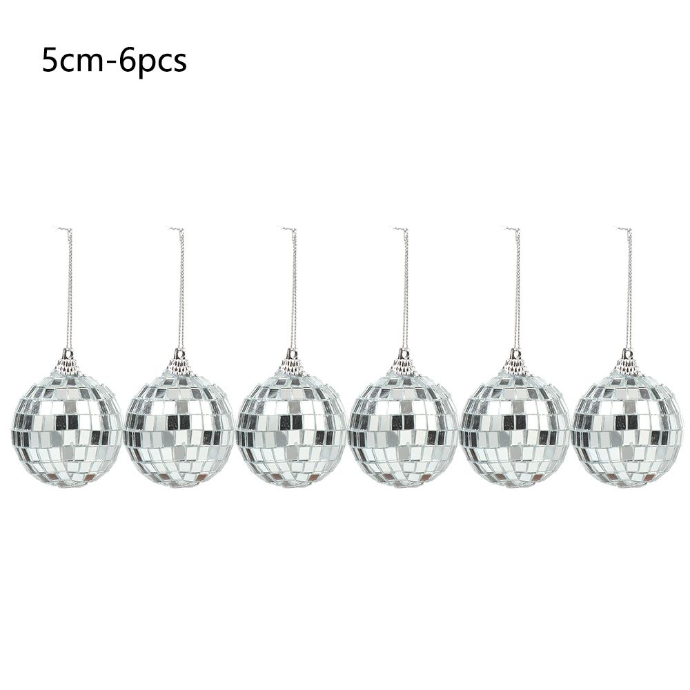 Ornaments DIY Christmas Tree Decoration Disco Mirror KTV Bar Reflective Glass Ball Christmas Ball