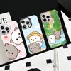 Мультяшный персиковый моти-кот Чехол для телефона для iPhone 16 15 14 13 12 11 Pro Max X XR XSMAX Матовый противоударный задний чехол