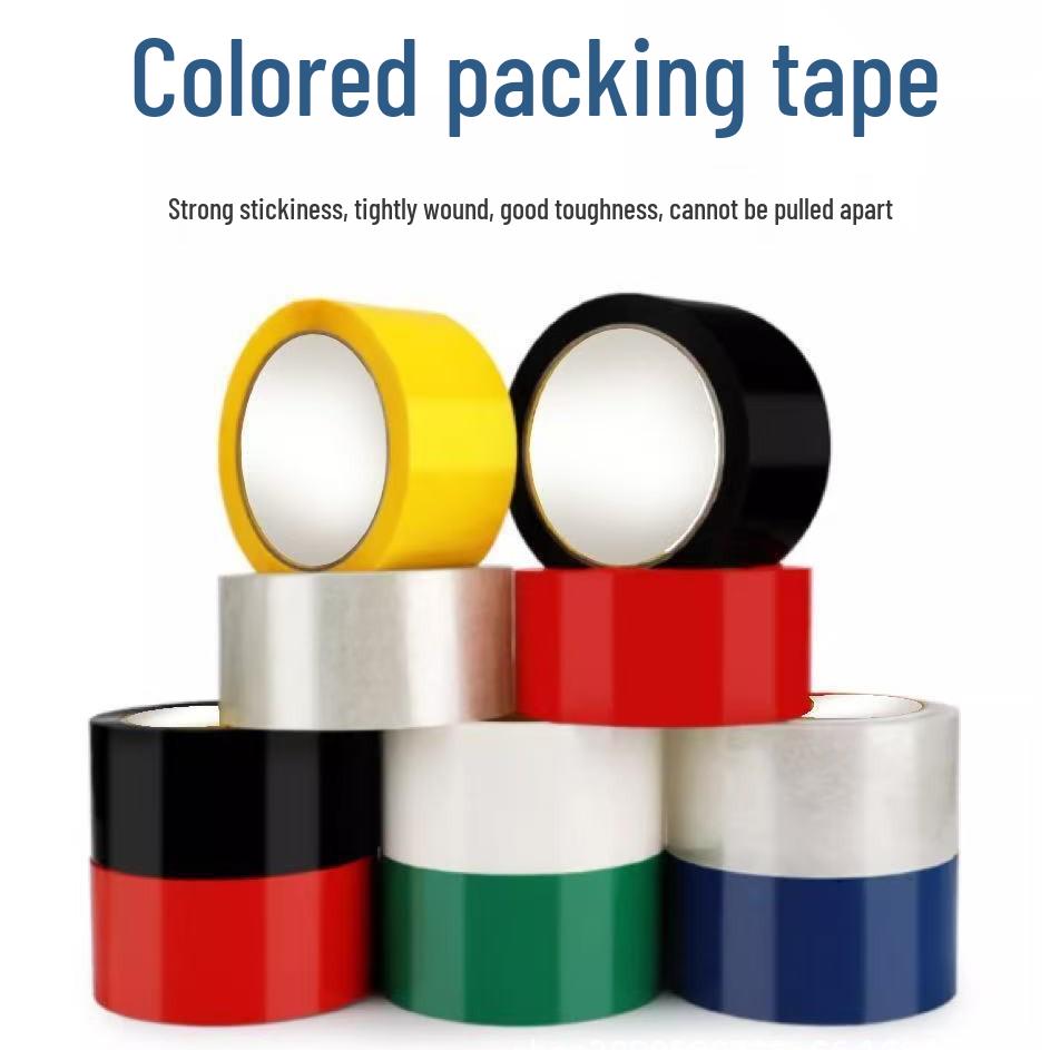Multi-Color Sealing Tape: Red, Blue, Green, Black, Pink, Milky White, Coffee, Brown, Yellow