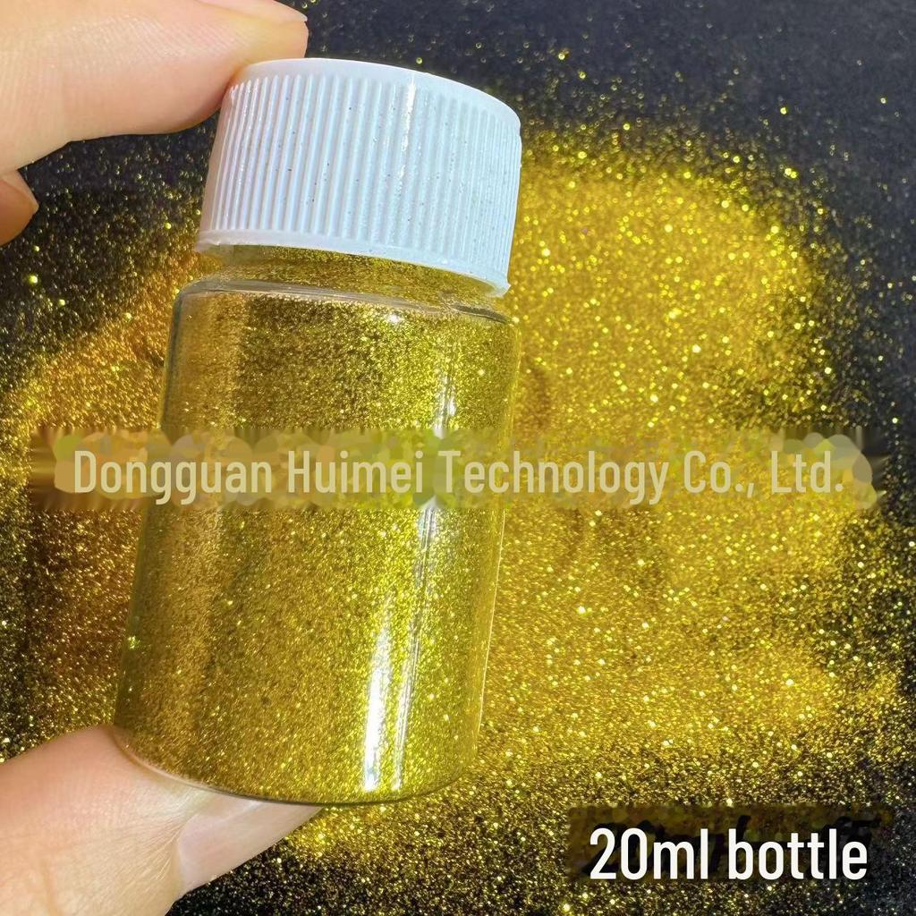 Ультратонкие блестящие золотые блестки для дизайна ногтей 0,1 мм для эффекта Quicksand Flow, самодельный капельный клей, мелкий песок, акрил, луковый порошок
