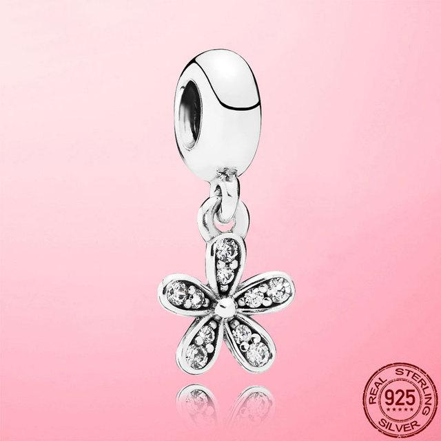 925 Sterling Silver O Pendant Love Heart Snake CZ Clip Charm Beads Fit Original Women Bracelet Bangle Silver 925 Jewelry