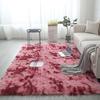 Shag Area Rug for Living Room Fuzzy Plush Indoor Bedroom Carpet Tie Dye Thickened