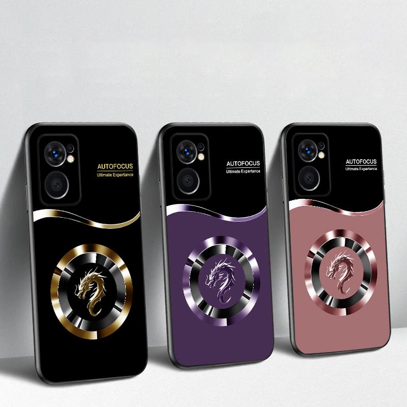 Круглый новый чехол для телефона с головой дракона для OnePlus 8 9 11 12 13 10 Pro 9RT 8T 12R Ace 3 5 2V Nord CE 2 4 Lite N20 SE 30 N200 из мягкого ТПУ