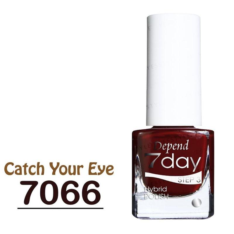Depend Cosmetic - 7-дневный гибридный лак 7066 Поймай мой взгляд