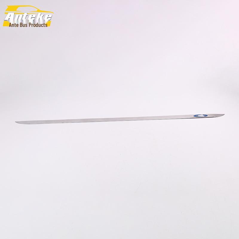 Совместимая яркая полоса на заднюю дверь для 2019 Jiaji: Накладка на багажник кузова автомобиля, защита заднего бампера, наклейка на педаль, аксессуары для модификации.