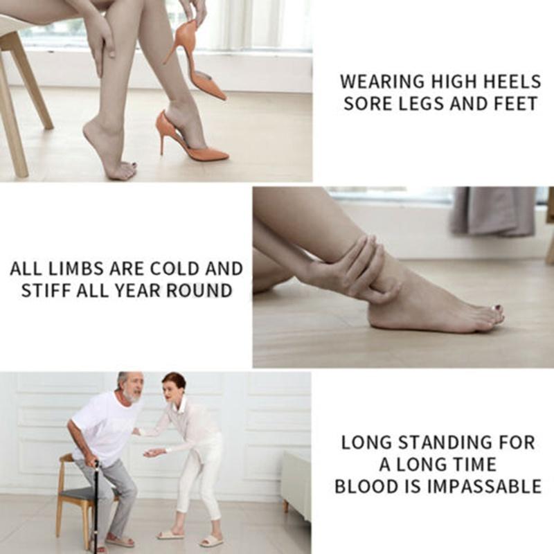 EMS массажер для ног, формирование ног, электрическая разминающая мышечная боль, расслабляющая массажная подушка