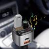 FM-передатчик Bluetooth 5.0 Автомобильный аудиоплеер Handsfree Адаптер USB 18 Вт Быстрая зарядка Type-C FM-модулятор