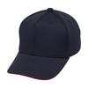 Size L Baseball/Softball Cap, All-Mesh, Hexagonal, 12JWBB03, Navy/Red Sand,