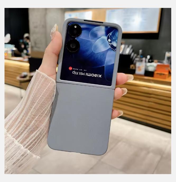 Однотонный ультратонкий чехол для телефона XiaoMi Mix Flip Frosting, защитный чехол для ПК с жестким корпусом