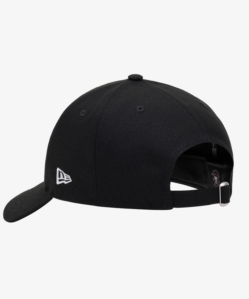 New Era MLB Базовая Кепка K-Frame Los Angeles Dodgers Белая На Черном