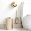Golden Paper Holder Wall-mounted Toilet Brush Plastic Creative Toilet Paper Box Nordic Trash Can Waste Bins Bathroom Accessories
