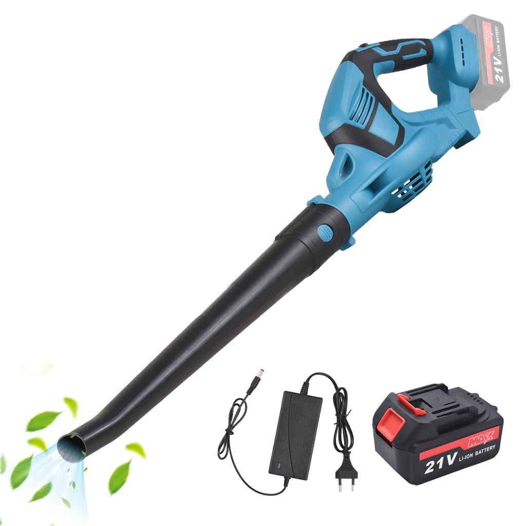 Cordless Leaf Blower 21V Battery Powered Leaf Blower for Lawn Care with Fast Charger 81.19CFM