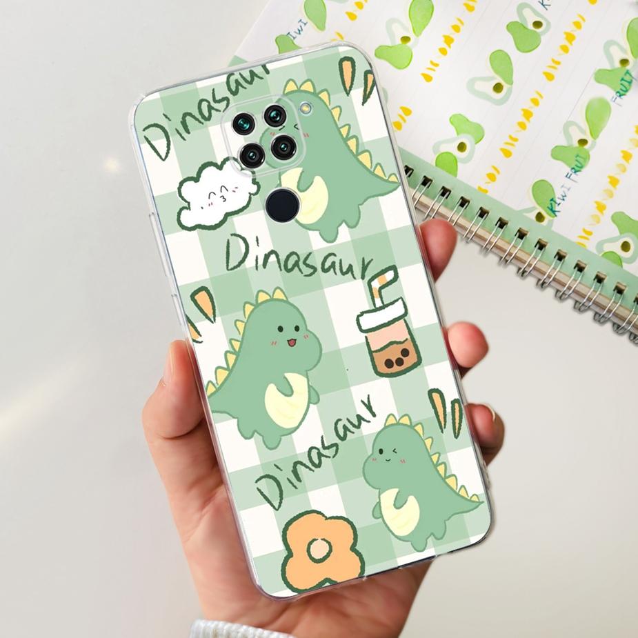 For Xiaomi Redmi Note 9 Case Cute Painted Cover Clear Silicone Soft Phone Case For Xiaomi Redmi Note 9 Pro Max Note9 S 9S Bumper