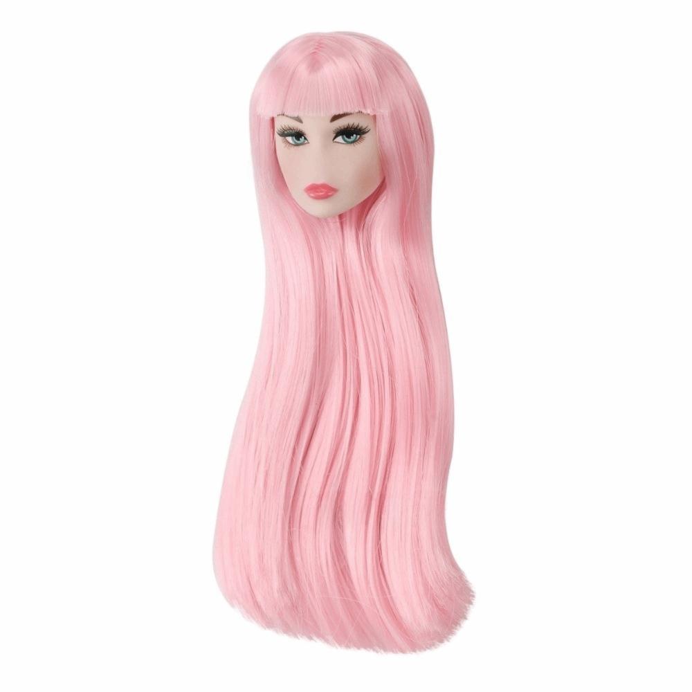 Белая Обычный Загар Кукольная Голова Длинные Волосы Голова Модной Куклы для 11,5-дюймового BJD Кукольного Тела