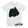1 Phantom Pine Green White Black Low OG T Shirt Match SELF