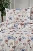 Ekin Bedding Set 4 Pcs, Duvet Cover, Bed Sheet, Pillowcase, Double Size, Self Patterned, Wedding, Daily use