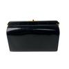 Used HERMESShoulder Bag black/Dark green Box scarf Women