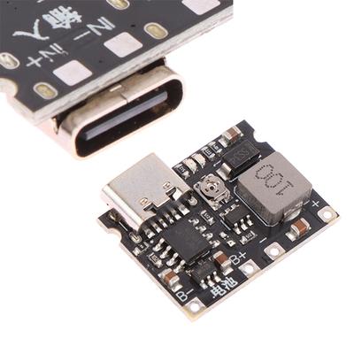 Модуль быстрой зарядки литиевых аккумуляторов Usb Type-C 2A Lithium Li-Ion 18650 3,7 В 4,2 В, плата зарядного устройства для аккумуляторов, модуль повышения постоянного тока