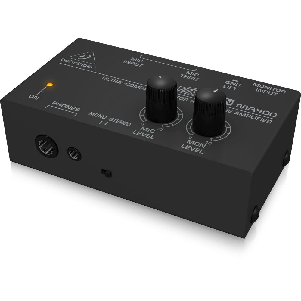 Behringer Усилитель для наушников Behringer Monitor 1-канальный усилитель для наушников Monitor MA400