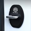 2026 New Car Sticker Car Sticker 4Pcs Car Door Lock Buckle Protective Cover Stickers Badge For Volkswagen VW R Polo Passat Rline Golf 4 IF9