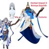 Game Impact 3 Star Rail Bronya Zaychik Cosplay Costume Halloween Carnival Party Clothes