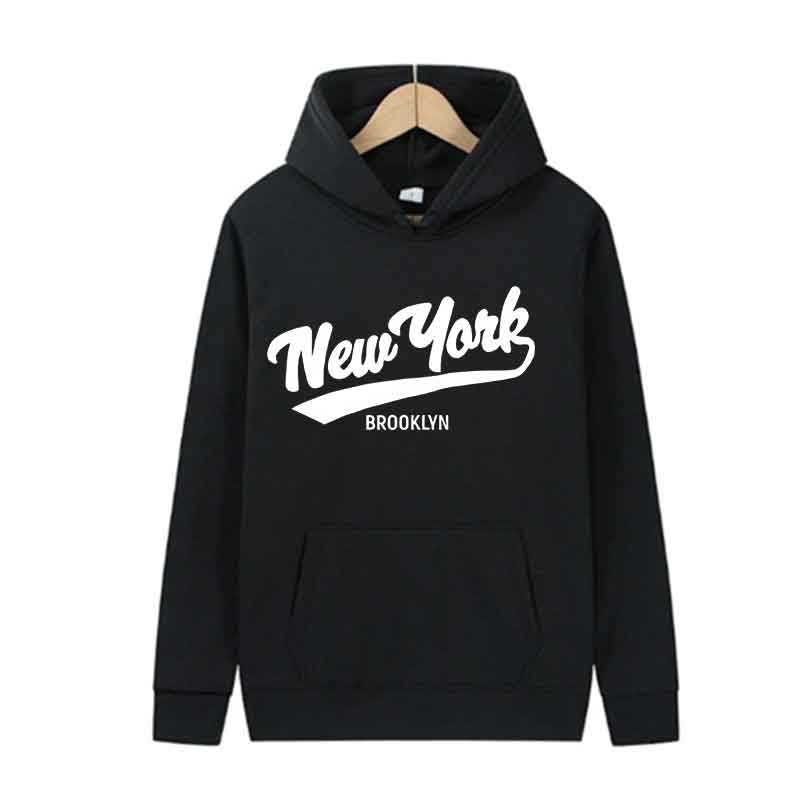 Весна Осень Мужская Толстовка с Капюшоном для Бега Повседневная Толстовка с Принтом Букв Унисекс С длинными рукавами Топ Уличная Мода Одежда Y2K