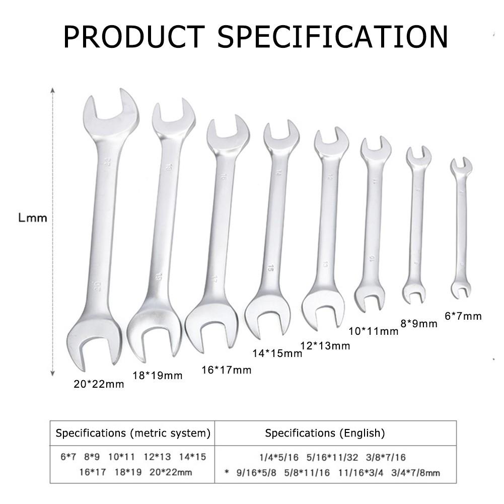 Двусторонний гаечный ключ Многофункциональный ремонтный супертонкий