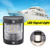 White Light 12V LED Marine Signal Navigation Light Waterproof Signal Light for Marine Boat Yacht Sailing Indicator  Lighting
