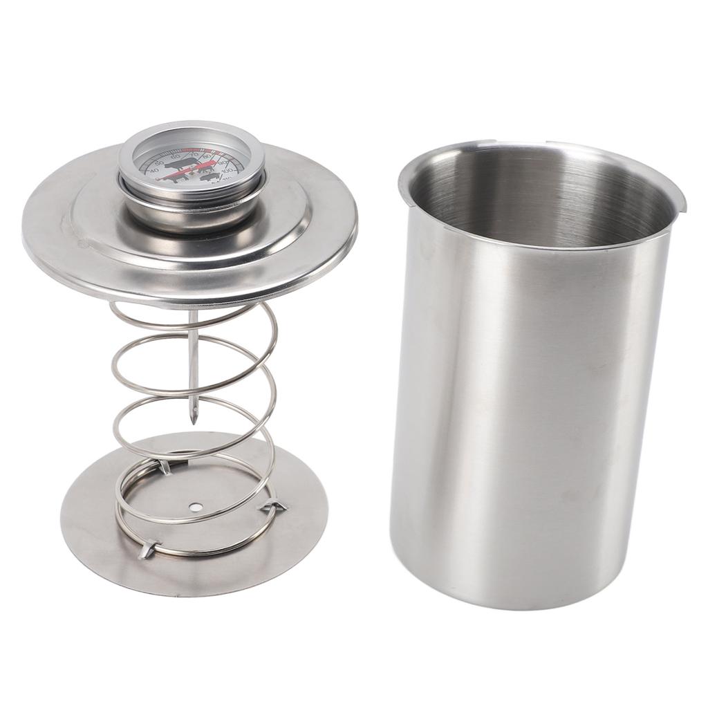 Ham Maker Large Capacity Multifunction Stainless Steel Meat Press with Thermometer for Making Health