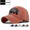 NORTHWOOD Bear Embroidered Baseball Cap Outdoor Peaked Cap Cotton Washed Men's Outdoor Baseball Hats for Men Women