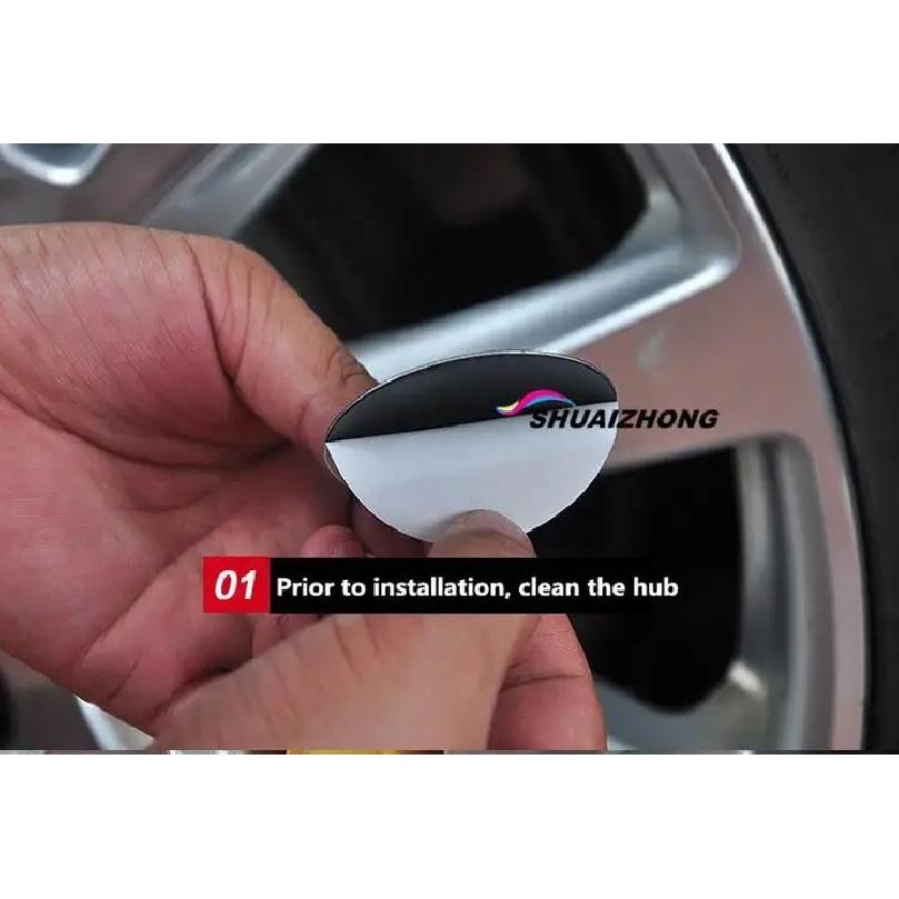 4pcs 56mm 75mm Lorinser logo Car emblem Wheel hub Center Cap Badge covers sticker Styling accessories