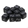 Набор кубиков D6 16 мм, шестигранные, для развлечений, вечеринок, игр, бара