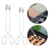 Portable BBQ Tools Grilled BBQ Tongs Barbecue Accessories Charcoal Clip Food Clip