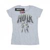 Womens/Ladies Hulk Punch Logo Cotton T-Shirt
