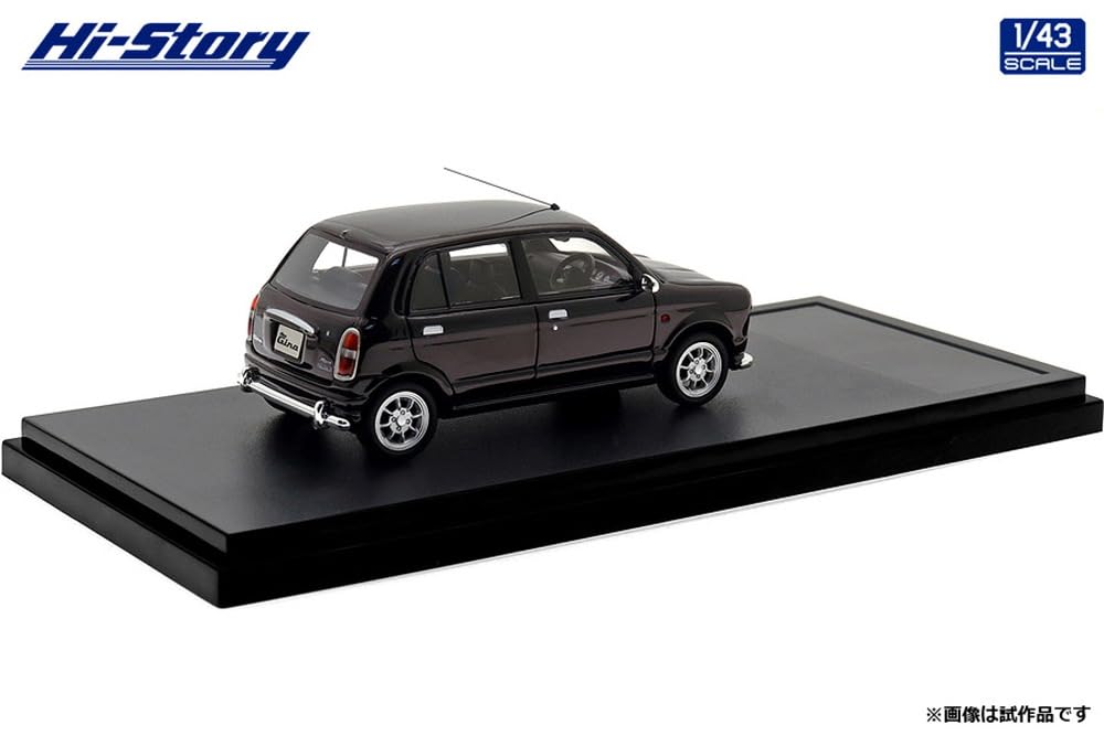 Inter Allied Hi Story 1/43 Daihatsu Mira Gino 5-Door (2000) Deep Brown Mica Finished Model