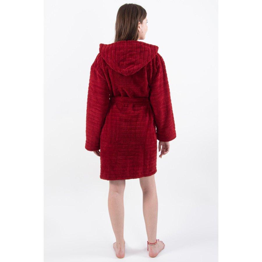 Женский зимний халат Welsoft с капюшоном и халатом