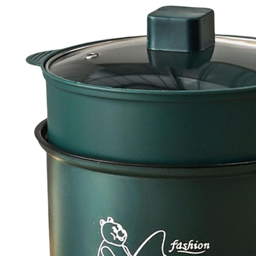 Маленькая электрическая рисоварка 600 Вт, кастрюля для приготовления лапши, рамена, пельменей, стейка только