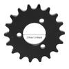 Three Holes Chain Sprocket 29mm Inner Diameter Rear Drive Sprocket Sprocket Chain Wheel  Go Karts