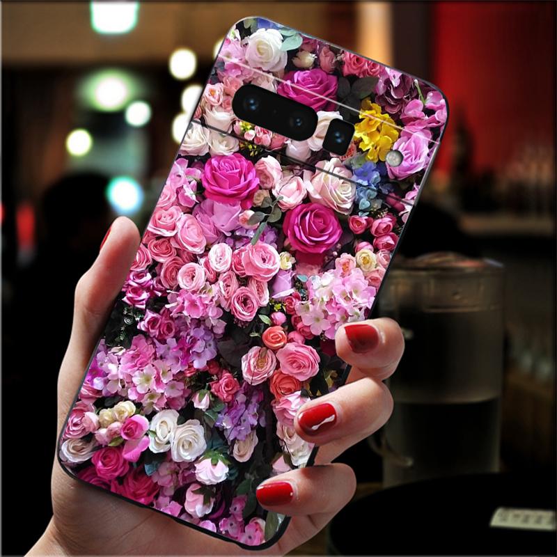 Pink Flower Tulip PeonyPhone Case For Google Pixel 10 9 Pro XL 9A 8 7 6 Pro Pixel 8A 7A 6A Pixel 8 7 6 5
