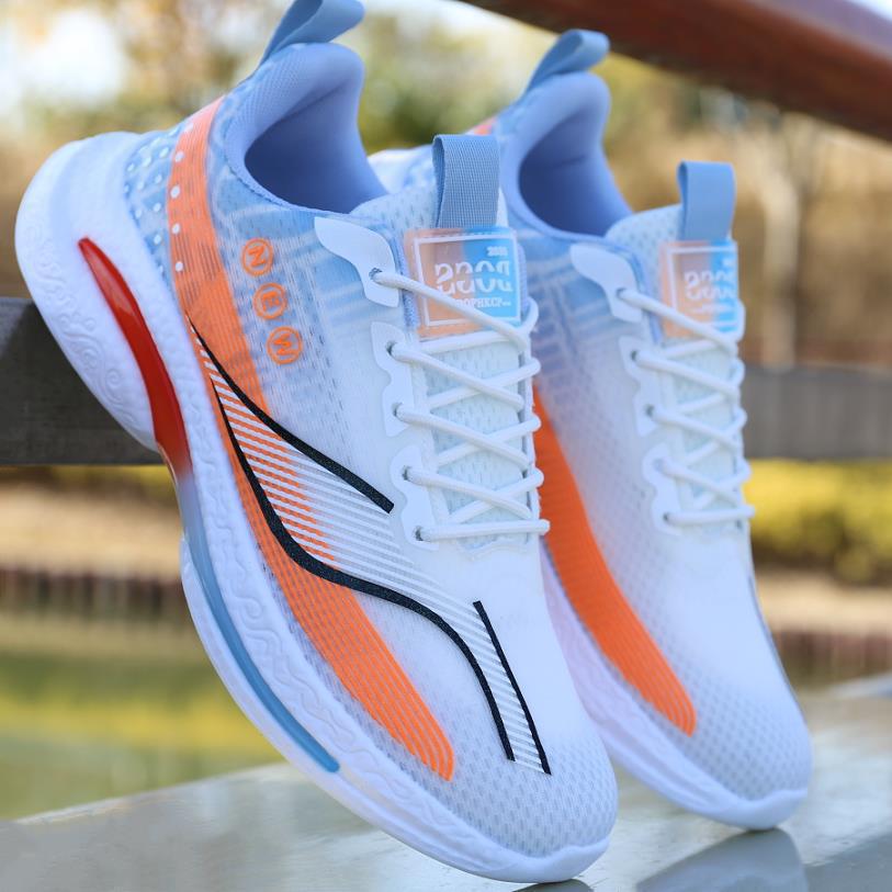 Men's Shoes, Fashion Breathable Student Mesh Running Shoes, Soft Sole Men's Athletic Sneakers, Lightweight Comfortable Men's Shoes