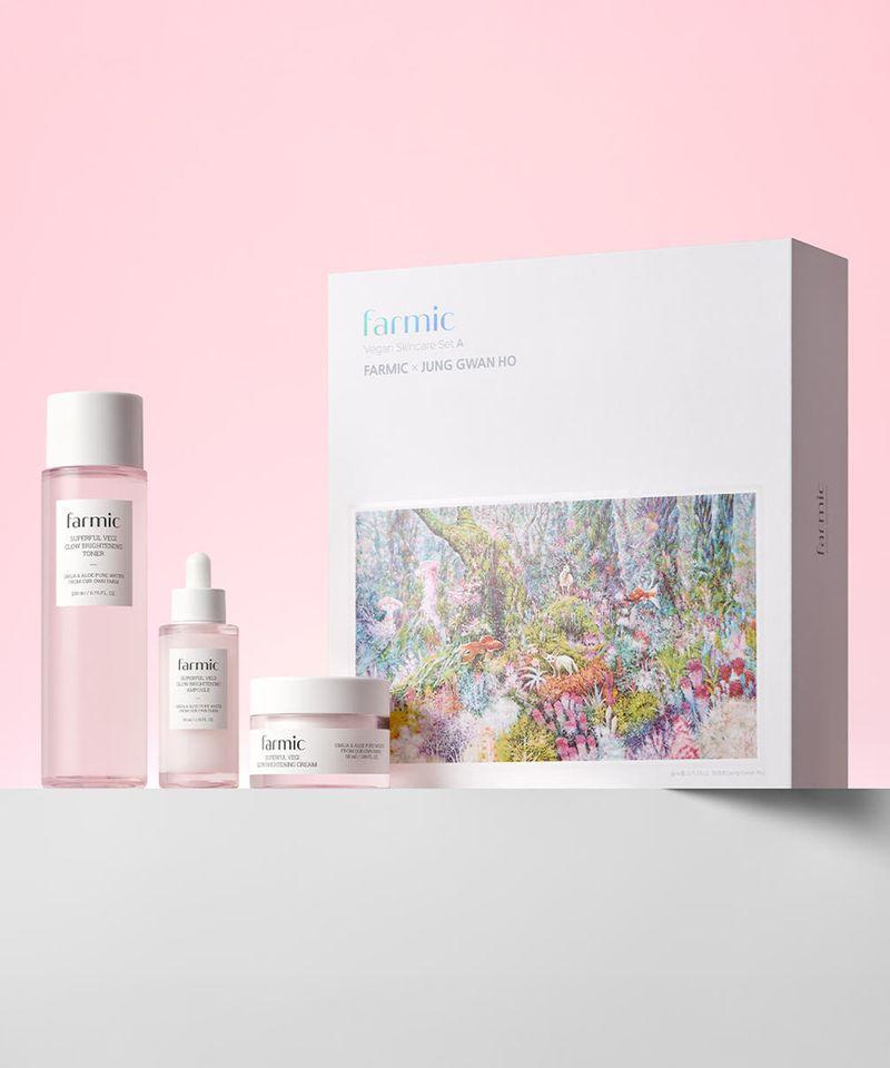 FAMIC x Jung Kwan Ho Firming Care Set (Toner 200ml + Ampoule 30ml + Cream 50ml)
