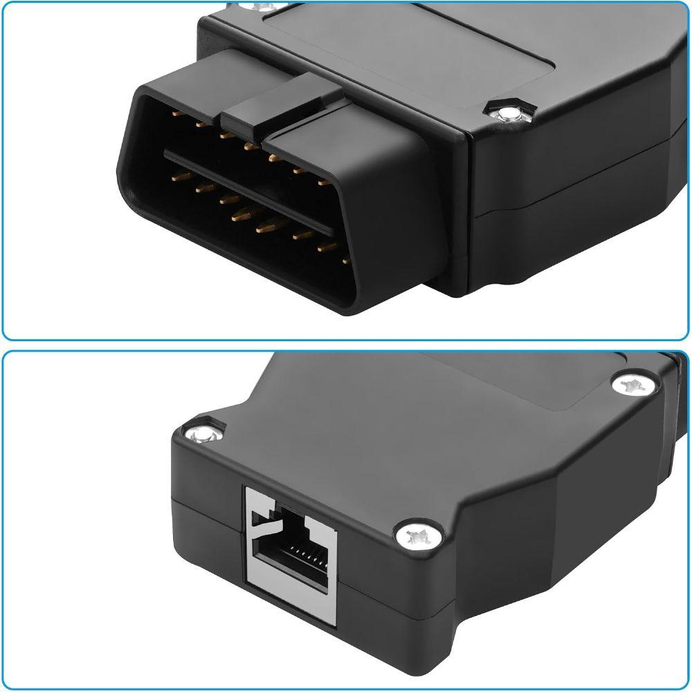 Plug Style ENET Ethernet Adapter 16Pin Car Coding Interface OBD2 Adapter for BMW ICOM Coding