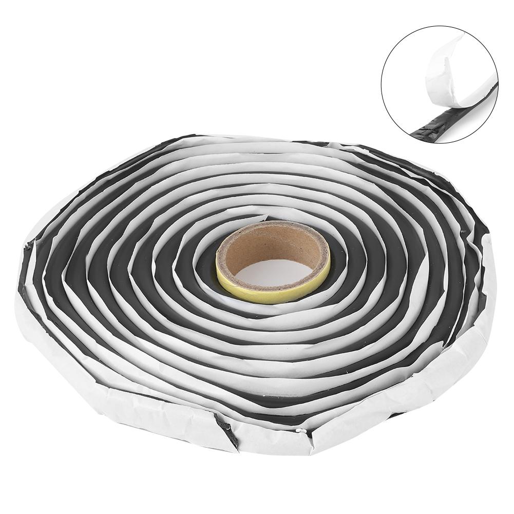 Уплотнитель для лобового стекла Резиновый клей Бутиловая уплотнительная лента Лента-герметик для фар Автомобильный клей